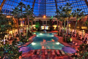 Harrahs AC pool