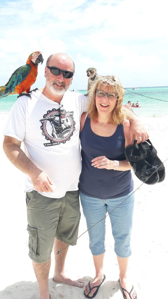 Rich and Chris on vaca